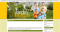Desktop Screenshot of lejardindelamaison.com