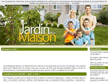 Tablet Screenshot of lejardindelamaison.com